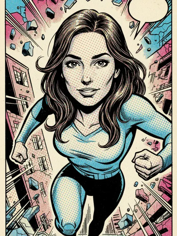 Retro Comic · Result