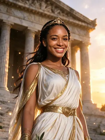 Greek Goddess · Photo style