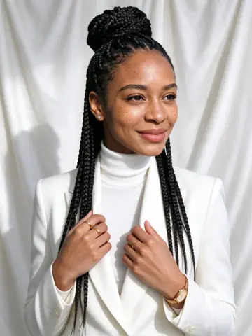 Amara · White Blazer